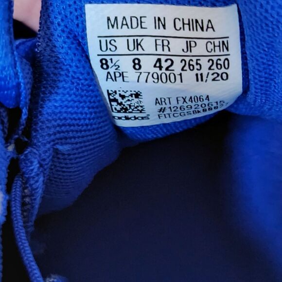 Adidas T-Mac 2.0 Restomod Evo All Star Blue Men's 8.5 FX4064 NWOB - Picture 8 of 9